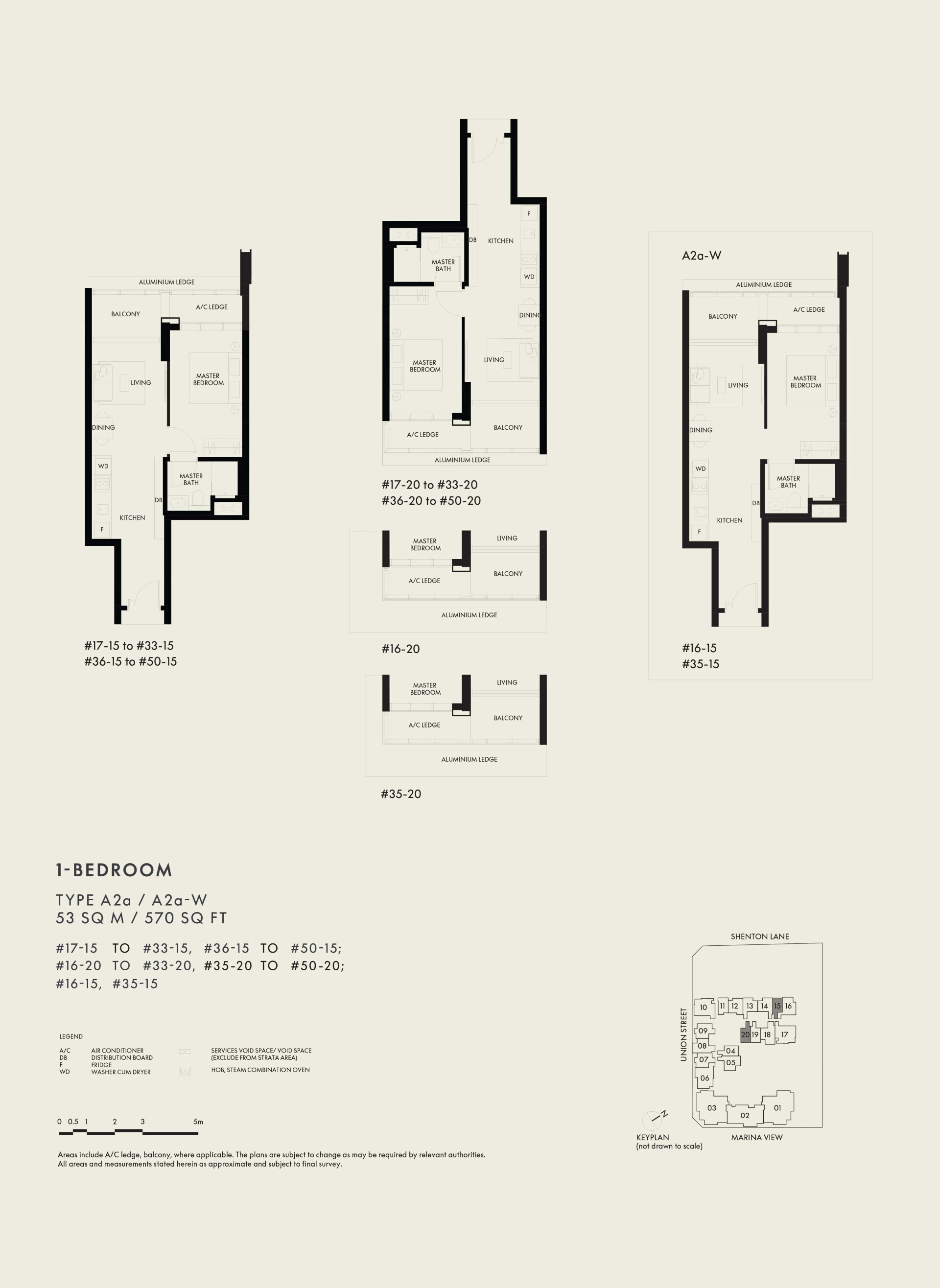 W Residences Marina View floorplan